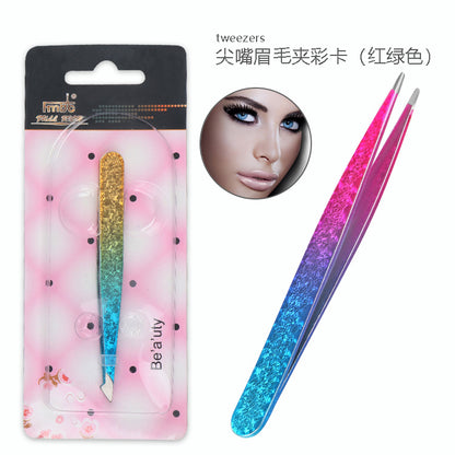 Dual-Purpose Beauty Tweezer Kit