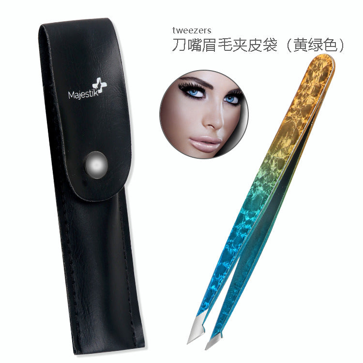 Dual-Purpose Beauty Tweezer Kit