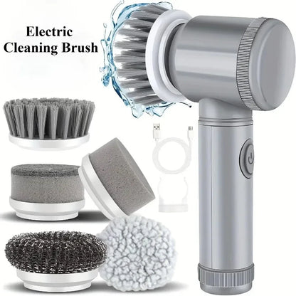 Electric Spin Scrubber, Bathroom Cordless Cleaning Brush