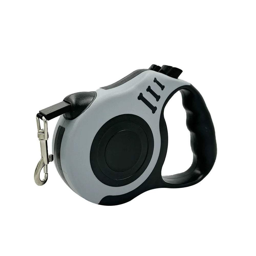 Retractable Dog Leash Outdoor Pet Leash Nylon Braided Rope
