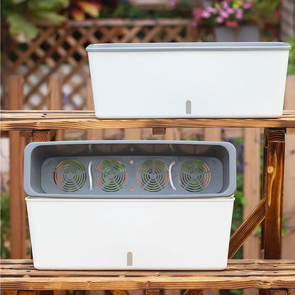 Self-Watering Planter Pots with Handy Water Level Indicator