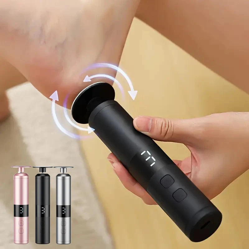 Electric Callus Remover with 3 Speeds & LCD Display