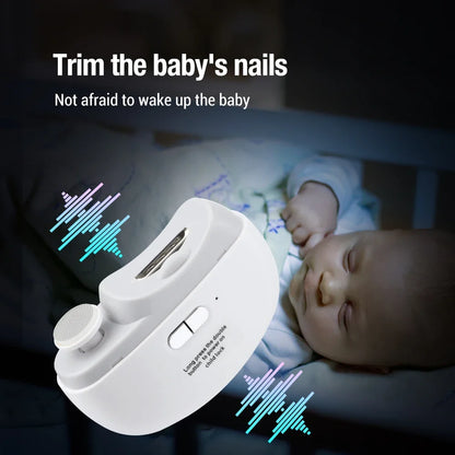 Electric Nail Clipper Grinding and Polishing with Light
