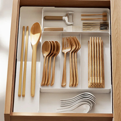 Expandable Drawer Organizer Versatile Adjustable Organizer
