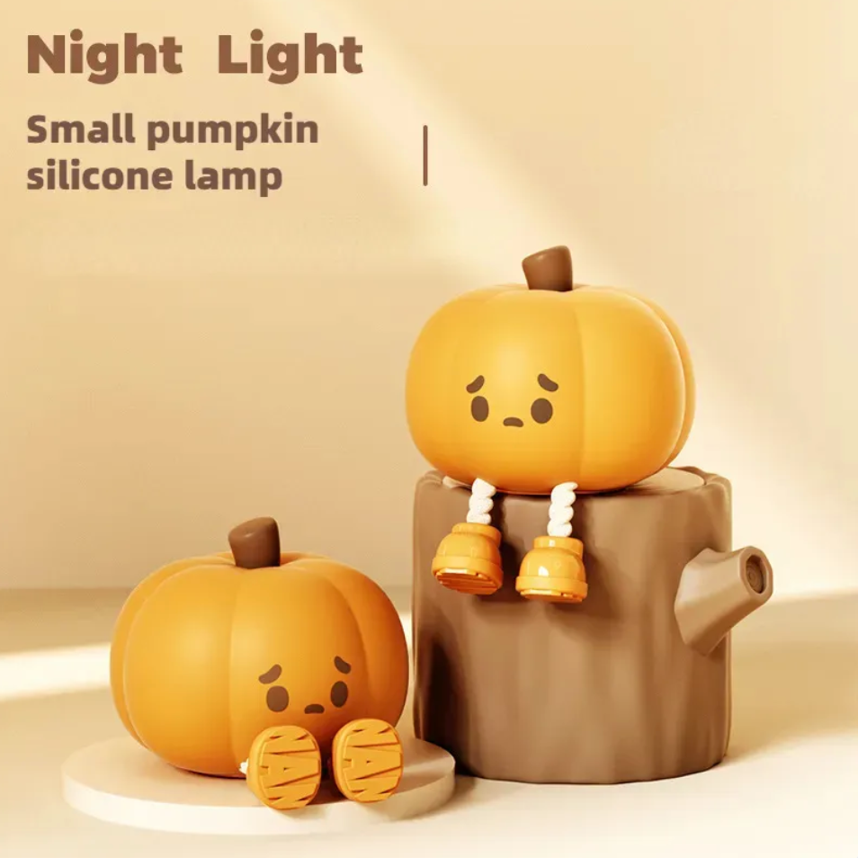 Silicone Pumpkin Night Light