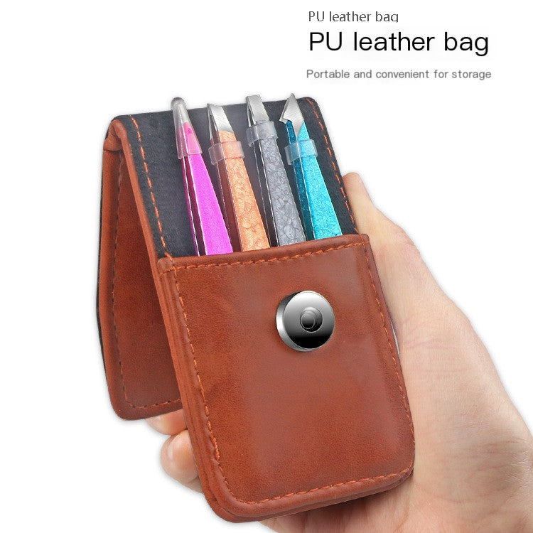 Dual-Purpose Beauty Tweezer Kit