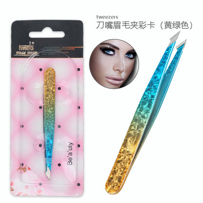 Dual-Purpose Beauty Tweezer Kit